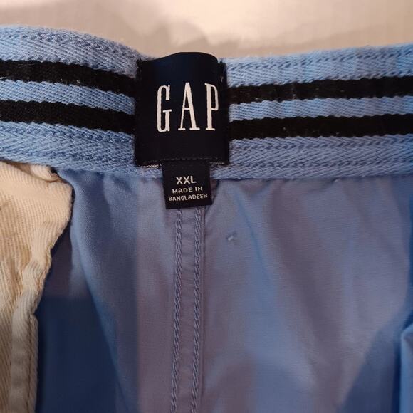 Gap Men's Stretch Twill Pull On Short  Blue Grapemist XXL - Picture 6 of 9